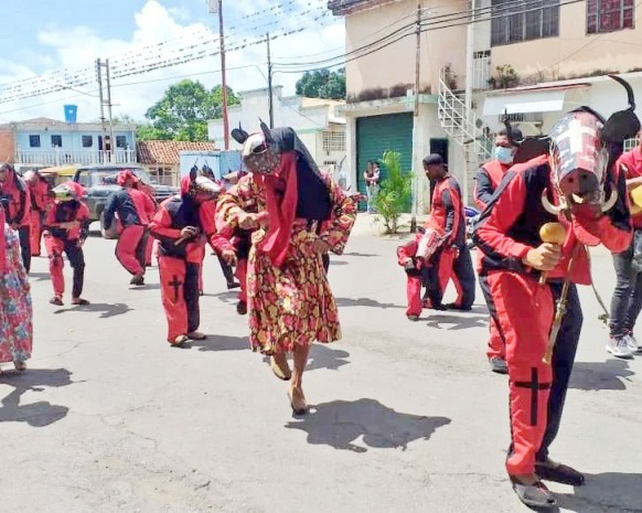 Tradicional fiesta de los Diablos Danzantes fue realizada en San Rafael de Orituco