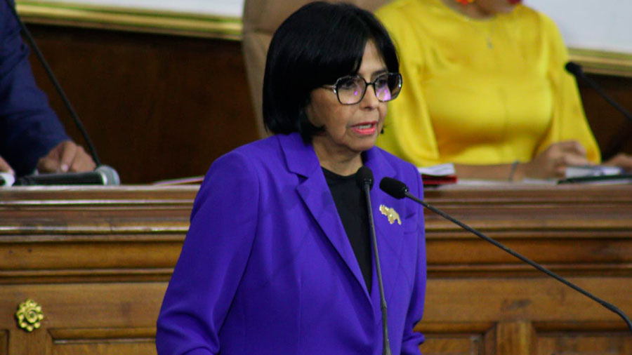 Vicepresidenta Rodríguez reveló la identidad de funcionarios argentinos vinculados al robo del avión de Emtrasur