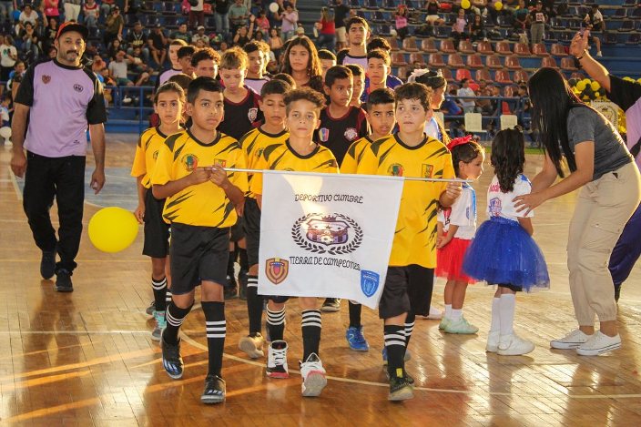 Arrancó la fiesta de la Liga Futsal en Roscio 