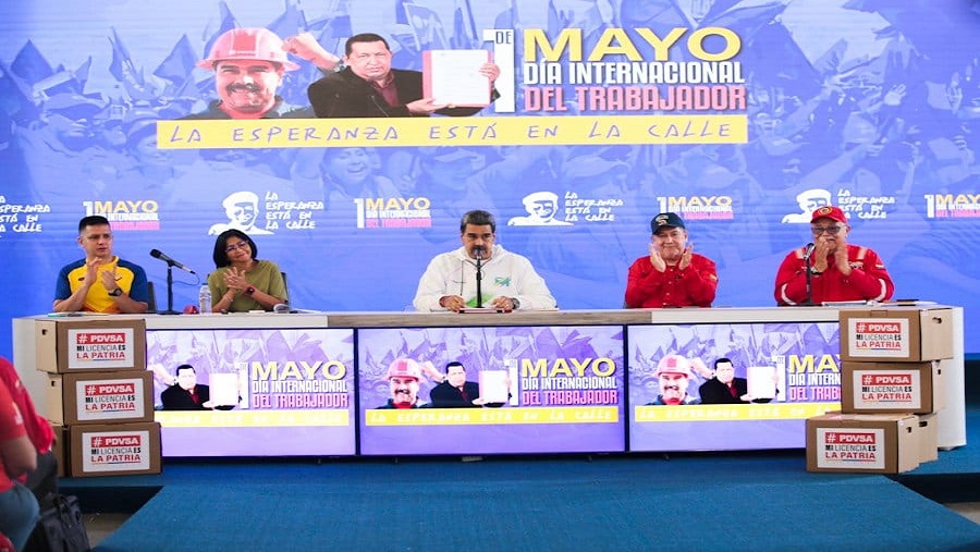 Presidente Maduro anuncia aumento del ingreso mínimo integral a $130